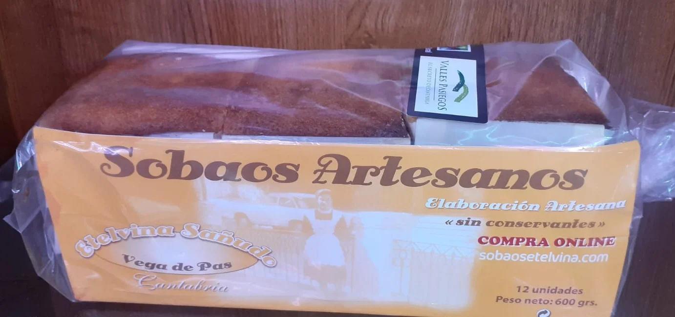 SOBAOS PASIEGOS ETELVINA SAÑUDO 600GR