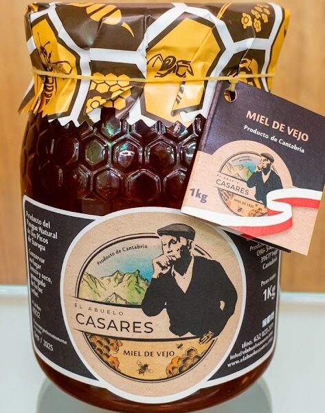 MIEL DE VEJO ABUELO CASARES 1KG