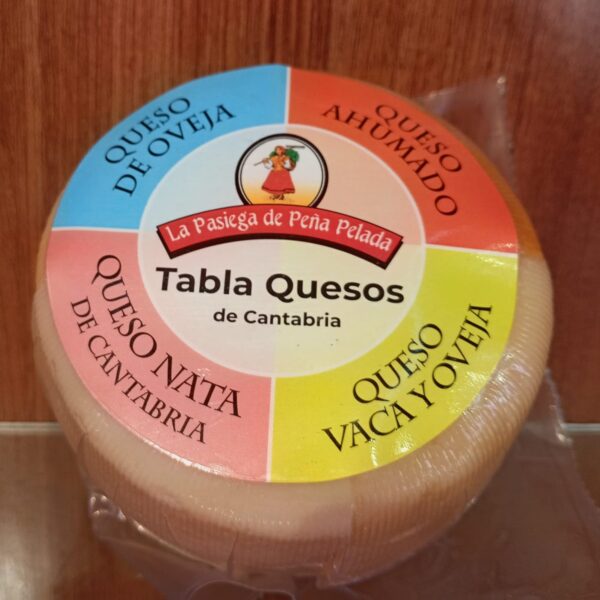 Tabla de Quesos La Pasiega de Peña Pelada